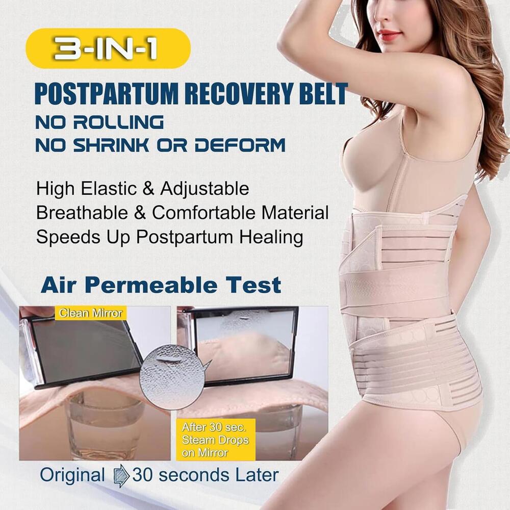 ChongErfei 3in1 Postpartum Support Belly waist Sizz Large - Picture 3 of 9
